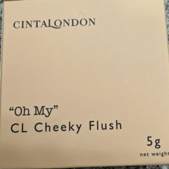 Cintalondon "Oh My" Cheeky Flush - Vibrant Red Blush 5g New - Picture 2 of 3